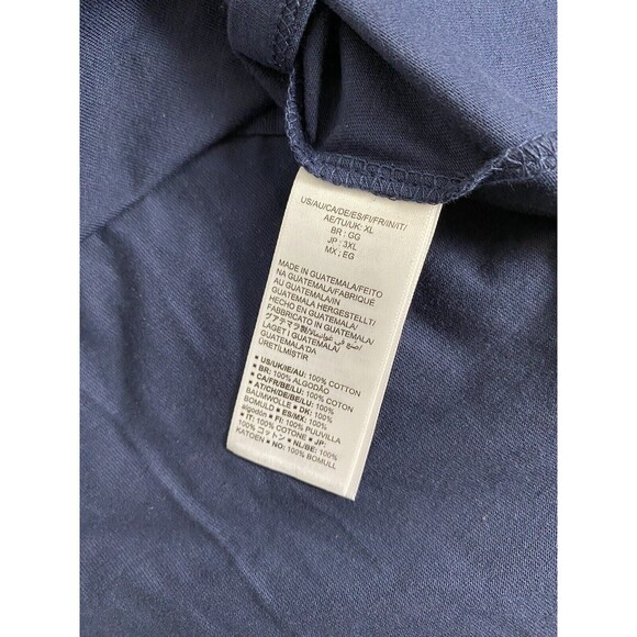 Amazon Essentials T-Shirt Top Women's Classic Fit Long Sleeve Navy Blue Size XL - Picture 3 of 10